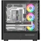 Корпус Modecom VOLCANO AQ500 ARGB MIDI FRONT LCD 6,2”, 4x120mm fans BLACK без БЖ ATX (MC-A-AQ500-4FA-B) - изображение 3