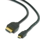 Кабель Cablexpert HDMI - micro-HDMI V 2.0 (M/M), 1.8 м, чорний пакет (CC-HDMID-6) - зображення 6