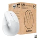 Мышка Logitech Lift Vertical Ergonomic Wireless/Bluetooth for Business Off-white (910-006496) - изображение 1