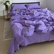 Комплект постельного белья Ell Home (турецкая жатка) Фиолетовый полуторный 50/70 - изображение 3