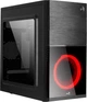 Корпус для ПК Aerocool CS-105 Red / LED / без БП / Черный (102136210) - изображение 1