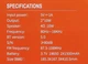 Колонка портативна музична Bluetooth BKK B86 8917 2х10Вт чорний - изображение 3