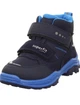Детские утепленные демисезонные ботинки Superfit Jupiter Gore-Tex 27 р Суперфит на мальчика евро зима чёрный/синий - изображение 1