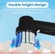 Насадки для электрических зубных щеток Oral b для ежедневного ухода сменные средней жесткости, 4 шт, черный (139474374) - изображение 4