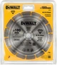 Tarcza diamentowa DeWalt 180 x 22.23 mm x 2.1 mm DT3721-QZ (5035048025918) - obraz 1