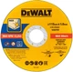 Zestaw tarcz do cięcia metalu DeWalt 115 x 22.23 x 1 mm 100 szt DT20599-QZ (5054905306342) - obraz 3