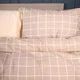 Комплект постельного белья MirSon King Size 220х240 см 17-0937 Minimal Grid Ranforce Elite (2200012732113) - изображение 2