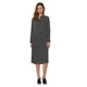 Жіноча сукня Vero Moda Fia Ls Calf сорочкова чорна в горошок S - изображение 3