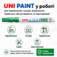 Маркер перманентний Uni Paint Зелений 0.8-1.2 мм (PX-21.Green) - зображення 4