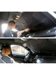 Автомобильный зонт солнцезащитный на лобовое стекло авто 130*75 см козырек зонт для защиты от солнца в чехле - изображение 7
