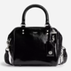Сумка кросс-боди через плечо женская из натуральной кожи маленькая Coach Cube Rogue Bag 20 BG-COA-126 Черная (196395632770) - изображение 1