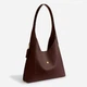 Сумка-хобо женская из натуральной кожи средняя Coach Brooklyn Shoulder Bag 28 BG-COA-116 Коричневая (196395881123) - изображение 2