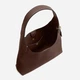 Сумка-хобо женская из натуральной кожи средняя Coach Brooklyn Shoulder Bag 28 BG-COA-116 Коричневая (196395881123) - изображение 3