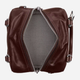 Сумка кросс-боди через плечо женская из натуральной кожи маленькая Coach Cube Rogue Bag 20 BG-COA-125 Бордовая (196395632732) - изображение 6