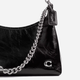 Сумка-багет женская из натуральной кожи средняя Coach Juliet Shoulder Bag 25 BG-COA-129 Черная (196395540167) - изображение 6