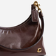 Сумка-багет женская из натуральной кожи средняя Coach Juliet Shoulder Bag 25 BG-COA-130 Коричневая (196395540143) - изображение 6