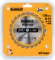 Пильный диск DeWalt Construction 24T DC 136 x 10 мм DT1947-QZ (5035048095645) - изображение 1