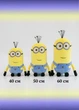 М’яка іграшка Міньйон Кевін 40 см плюшева з мультфільму Minions Бридкий Я жовтий (M9108RK/40) - зображення 7