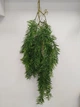 Искусственное растение Рускус ампельный (латекс), узкий лист, 100 см, зеленый (3009219) - изображение 3