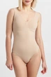 Жіноче коригуюче боді з мікрофібри Giulia BODY SLIP SHAPEWEAR XXL Beige-light nude - изображение 2
