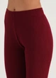 Жіночі штани в рубчик Giulia WARMLY TOUCH 4308/150 M Bordo-bordo - зображення 3