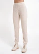 Жіночі штани в рубчик Giulia WARMLY TOUCH 4308/150 M Beige-light beige - изображение 1