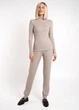 Жіночі штани в рубчик Giulia WARMLY TOUCH 4308/150 M Beige-dark beige - изображение 2