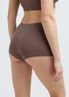 Безшовні жіночі труси шортики Giulia BOXER BRIEFS COLOR L/XL Brown-deep taupe - изображение 2