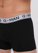 Труси боксери чоловічі бавовняні Giulia G-MAN 20401/60 XXL Black-black - изображение 4