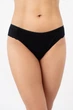 Женские трусы бразилиана с кружевом Giulia Lady lace 2234/61 L Black, хлопковые трусики, комфортные на каждый день, повседневное белье - изображение 2