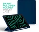Чехол для планшета ArmorStandart Smart Fold Pen для Xiaomi Pad 8/8 Pro/7/7 Pro с креплением для стилуса Dark Blue (ARM91184) - изображение 3