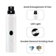 Электрическая пилка для когтей животных MIAOQUANJI, с LED-подсветкой, USB-аккумуляторная, для собак и котов, белая - изображение 3