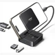 Хаб UGREEN Revodok 35590 4-в-1 USB-C Hub Магнітний HDMI 4K@60Hz 100W PD USB-A 10Gbps USB-C 5Gbps Портативний Уцінка - зображення 1