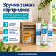 Потрійний комплект змінних елементів Екософт АкваГрін для осмосу (екологічний захист мембрани) - изображение 4