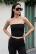 Женский Топ Стаф Черный Со Стразами Staff Sp Black L (396600) - изображение 1