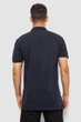 Поло чоловіче однотонне темно-синій 244R465-5 AGER 5XL - зображення 4