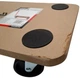 Wózek-platforma z uchwytem YATO na 4 kołach O= 75 mm, max. obciążenie 200 kg, 575x300x18 mm (YT-37422) (955555917072215) - Outlet - obraz 3