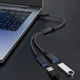 USB разветвитель USB-A на 2 USB-C для зарядки и данных - изображение 9