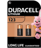 Литиевая батарейка Duracell Ultra High Power 123 3 В CR123/CR123A/CR17345 2 шт (5000394020320) - изображение 1