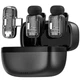 Петличный беспроводной микрофон Wiwu WM008 Dual-mic ANC Type-C (Black) (253506) - изображение 4