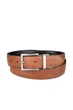 Чоловічий ремінь з екошкіри Tommy Hilfiger one size Чорний-Коричневий (149279) - зображення 1