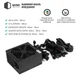 Блок живлення QUBE 750W 80+ Bronze Semi-Modular QBC-CSB-750W-80Bulk - зображення 4
