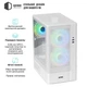 Корпус QUBE GEON ARGB White (GEON_GWNU3) - изображение 4