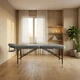 Ультралегкий складной алюминиевый массажный стол Aveno Life Luna Light 184 х 60 см с сумкой Серый - изображение 2