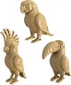 Картонный конструктор Cartonic 3D Puzzle TROPICAL BIRDS TRIO (CARTTRIOBIRDS) - изображение 3