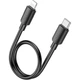 Дата кабель USB-C to Lightning 0.25m Hyper PD X96 black HOCO (6942007609364) - зображення 2