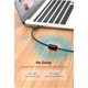 Кабель для принтера USB 2.0 AM/BM 1.0m 480Mbps PVC black Vention (COQBF) - зображення 4
