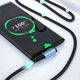 Дата кабель USB-C to USB-C 3.0m 100W 90° corner black Essager (EXCTT1-CGWTC01) - изображение 2