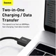 Дата кабель USB 2.0 AM to Lightning 1.0m 2.4A Superior Series Black Baseus (CALYS-A01) - изображение 7