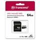 Карта пам\'яті Transcend 64GB microSDXC class 10 UHS-I U3 A2 (TS64GUSD340S) - зображення 3